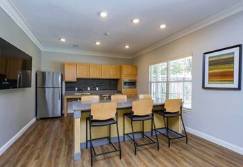 Resident lounge with kitchens